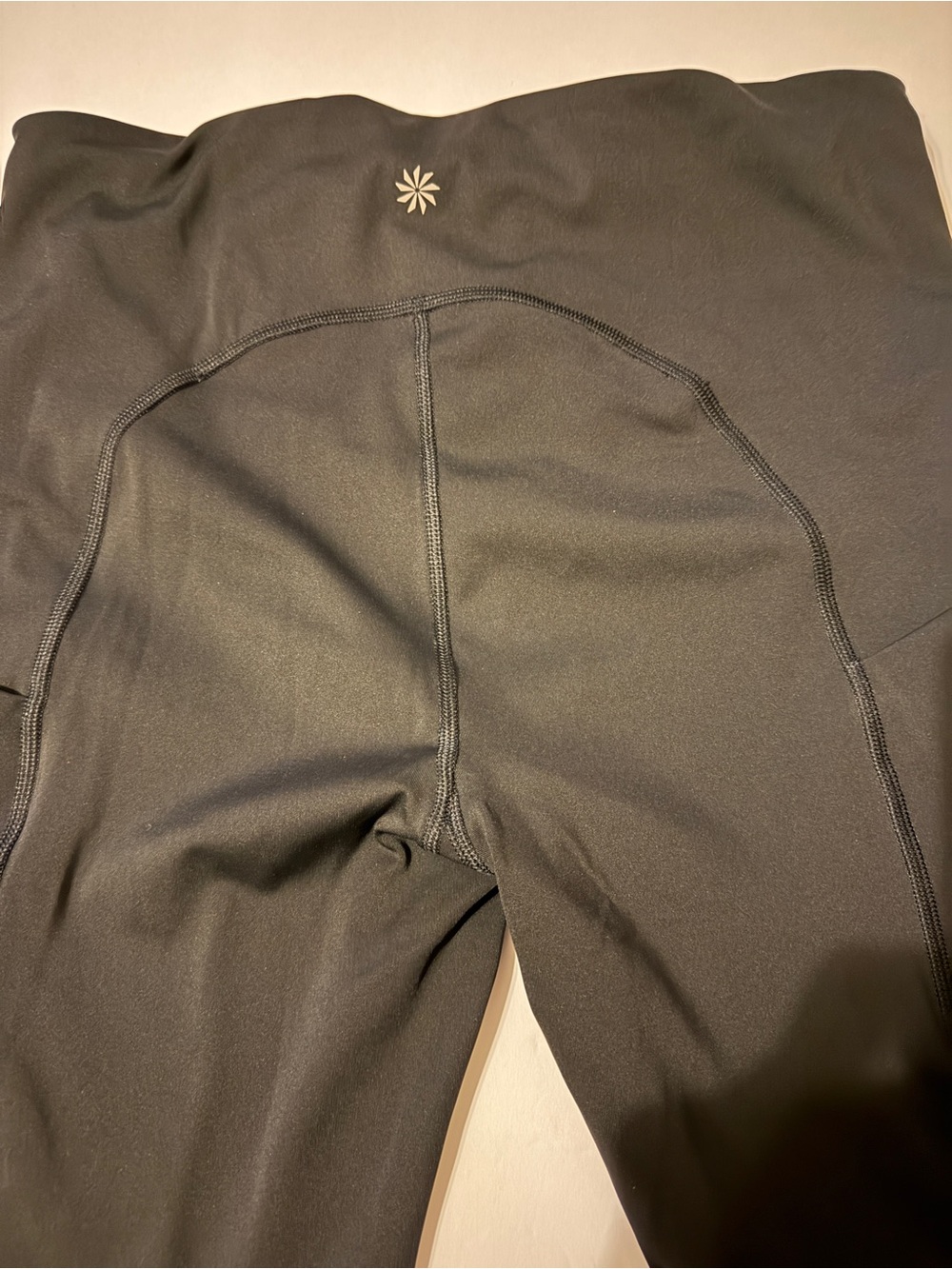 Athleta Ultimate Stash Pocket Tight Leggings Black M Full Length - Picture 11 of 15